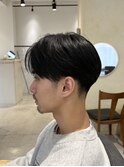 センターパートニュアンスパーマニュアンスウルフ[用賀]