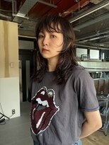 ロウネ(rawne) 顔周りにデザイン効かせたパーマスタイル