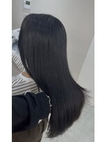 アンドティグルトウキョウ 池袋(&.TIGRE TOKYO)&nbsp;艶髪ブルーブラック×透明感暗髪カラー