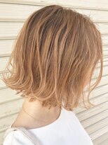 シャンプーボーイ ヒノ(SHAMPOO BOY Hino)&nbsp;ハイトーン☆切りっぱなしボブ