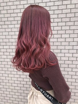 リア(Lia by KENJE) Lia　しっかり高発色なピンクも作れます♪