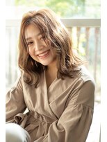 エデュコスゥリール(educo per sourile)&nbsp;センターパート×ミルクティーベージュ【自由が丘】