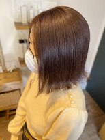 ヘアーホームイロ(Hair Home IRO)&nbsp;ベリーショコラ×切りっぱなしボブ