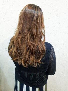 フロール(Flor) 【flor 戸塚】*フェザーロング+ゴールドベージュ*