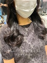 アピッシュ ギンザ(apish ginza)&nbsp;tomo 大きなカールのコテ巻き風デジタルパーマ