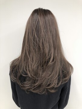 バルベストーキョーサウス(BARBES TOKYO SOUTH) グレージュエレガントレイヤーロングヘア【RISA】