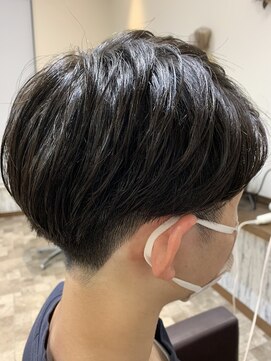 ゴデーレ(GODERE) ナチュラル学生ビジネスマン大人黒髪暗髪パーマ10代20代30代