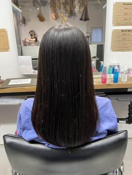 リルシェアサロン(RiRe share salon) 髪質改善酸性ストレート/ブルーアッシュ［錦糸町/北千住］