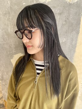 ハマモト 顔まわりハイライト