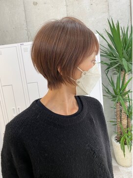 アロ 大阪梅田(alo) 【松本 聖】くびれショート/縮毛矯正《大阪梅田/ショートボブ》