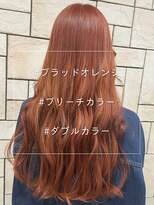 バランス BALANCE&nbsp;個性的/ブラッドオレンジ/ブリーチ必須ダブルカラー