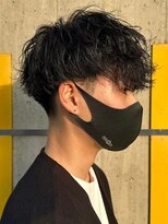 ニアウ 太田店(Niau)&nbsp;ツイストスパイラルパーママッシュメンズパーマ波巻きパーマ