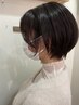 カット+リタッチカラー[調布/国領/髪質改善/メンズパーマ/Aujua/オージュア]