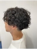 波巻き×リッヂパーマ