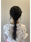 【filo 橋本】ヘアアレンジ×編みおろし