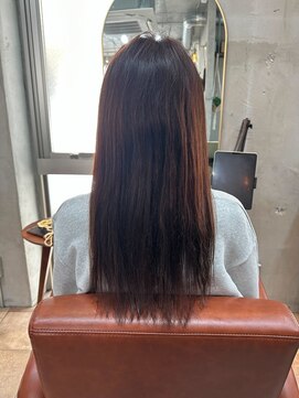 シアー 大阪梅田(SHEER.) 髪質改善カラー×ベージュブラウン【大阪梅田,中崎町美容室】