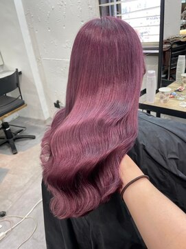 ベレーザ 渋谷(BELEZA) 9551パープルブラックラベンダーパープルレイヤーワンホンヘア