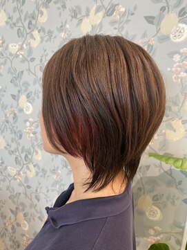 ヘアーズ 住吉店(HAIRZ) 《HAIRZ》大岩真弓☆大人女性秋のインナーカラー(^^)