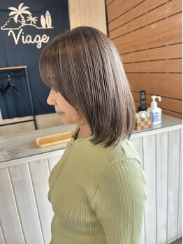ヴィアージュ(Viage)の写真/【白髪染め卒業！】白髪を「隠すではなく、活かす」施術が大人女性に大人気◎カラーをより楽しみましょう＊