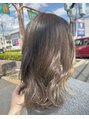 シータ 東川口(THETA) ブリーチなしの透明感カラー得意です☆