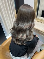 プアメリア 名古屋(Puamelia)&nbsp;ブリーチなし/グレージュ/透明感カラー/ケアカラー