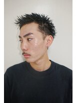 メリケンバーバーショップ トーキョー(MERICAN BARBERSHOP TYO)&nbsp;MEN'SHAIR/ニュアンスパーマ/スパイキーショート/スペインカール