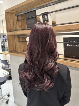 シアン 矢場町店(CYAN.) ブリーチ履歴にボルドーカラー！