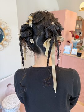 ミテ(mite) ヘアアレンジ/ヘアセット/結婚式アレンジ