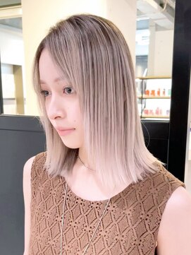 シオン(shion) マロンベージュメルティカラー似合わせカット_ba410352