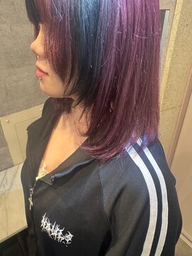 キャラ シャローネ 池袋(Chara Chalone) フェイスレイヤー/小顔レイヤー/2トーンカラー/マゼンタ/たいし