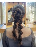hair arrange