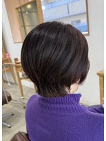 ラメル(RAMEL) 乾かすだけでまとまるショート+グレイヘア(深めピンク)