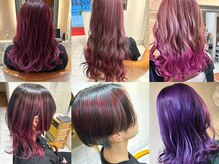 玉城ご指名のおススメ　暖色系ハイトーンイチオシ　スタイリスト