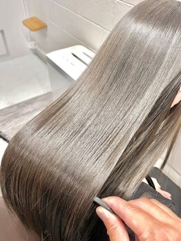 アムヘアー(A.M. hair)の写真/【古川橋駅徒歩3分】話題のトステアトリートメントや酸熱トリートメントも◎髪のお悩みはお任せください！
