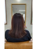 カット、カラー、トリートメント
