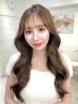 オニキス(ONYX)&nbsp;T79ブリーチなしダブルカラーミルクティー透明感くびれヘア