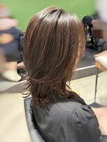アミュレット バイ サファリ 西荻窪(AMULETTE BY SAFARI)&nbsp;《お客様スタイル70》ワンカールデジパ×ミディアムレイヤー