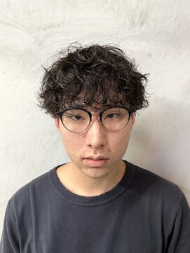 メンズサロンロス(LOSS) 波巻きマッシュ