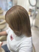 サクララ(Sakura la)&nbsp;ミルクティー/ミルクティーベージュ/艶カラー/顔周りカット