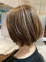 アース 亀有店(HAIR&MAKE EARTH) 白髪ぼかしハイライト