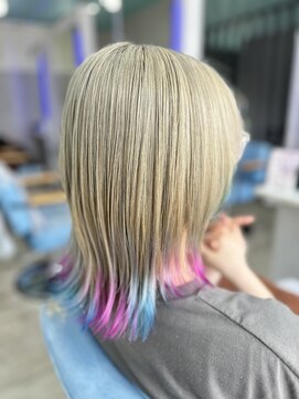 ヘアーディア(Hair...DiA) 切りっぱなしエンドカラー