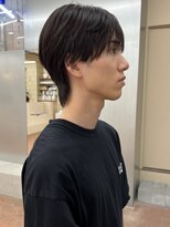 パークレーン アイス イヴェン(park lane ICI yeven)&nbsp;秋の大人メンズ◎ブルーブラック韓国マッシュパーマYUKI