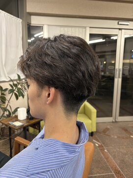 アート(art) 緩めスパイラルパーマ/毛流れパーマ