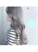 シルバーカラー【20代/30代/ブリーチ/ダブルカラー/甲府】