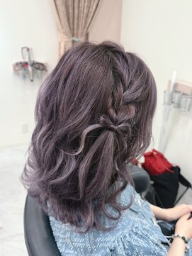 あみたらしリボン/心斎橋ヘアセット