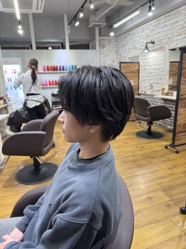 #メンズマッシュウルフ　#韓国風ウルフ　#大和八木メンズ