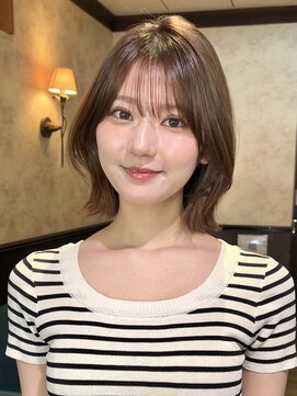 ロンド 銀座(Lond) ☆【春日】オリーブグレー/ボブ/ココアベージュ/黒髪/小顔119