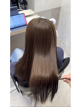 EMANON【ブリーチなしカラー/髪質改善/縮毛矯正/ブリーチ縮毛矯正】 福岡天神 髪質改善 縮毛矯正 酸性ストレート ブリーチ縮毛矯正