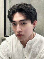 ロンドオム 池袋(Lond Homme)&nbsp;men's/メンズ/メンズカット/韓国/黒染/顔周り/マッシュ/池袋