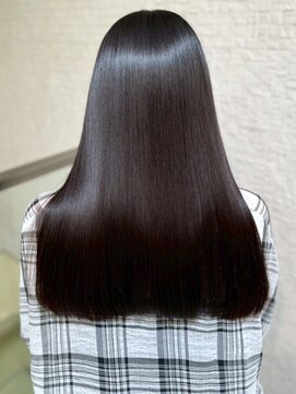 ビューティシモ 所沢(Beautissimo) 髪質改善 酸熱トリートメント 黒髪ロング 艶髪 縮毛矯正